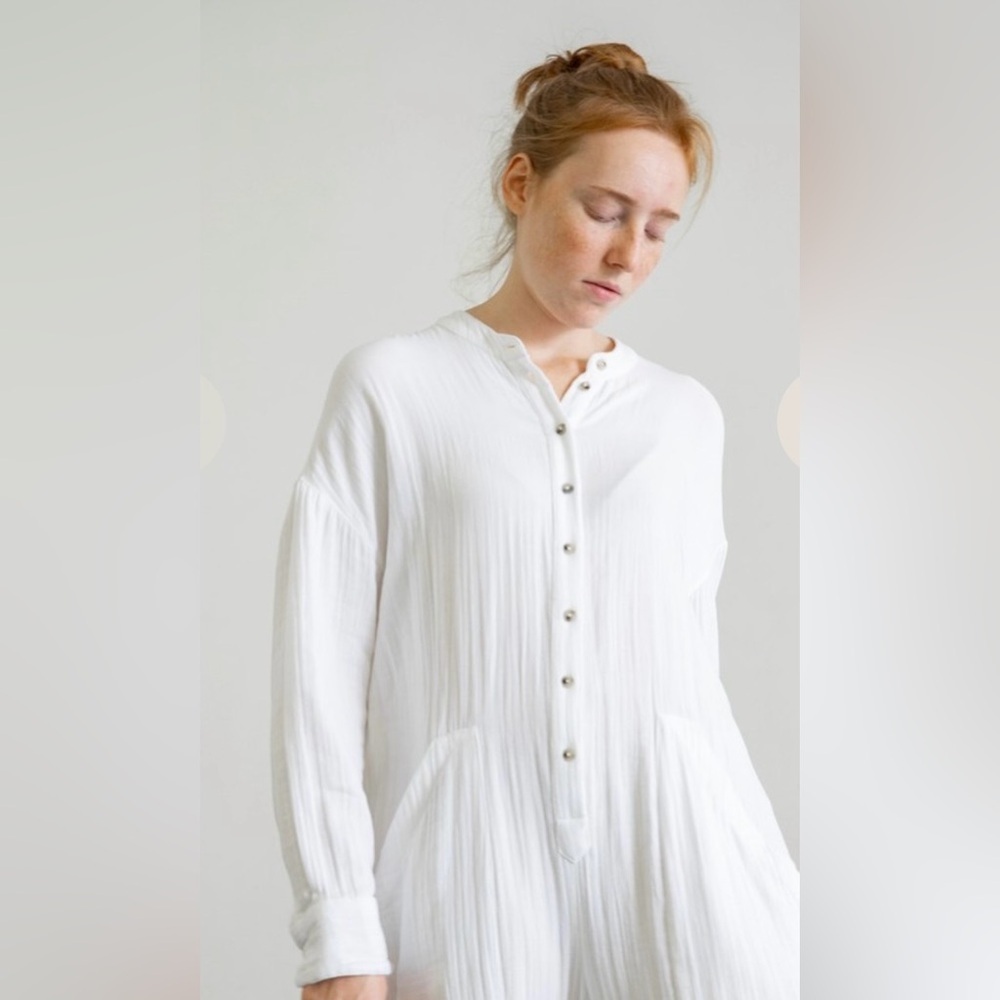 Mara Hoffman Organic Cotton Gauze Jumpsuit - Picture 2 of 16